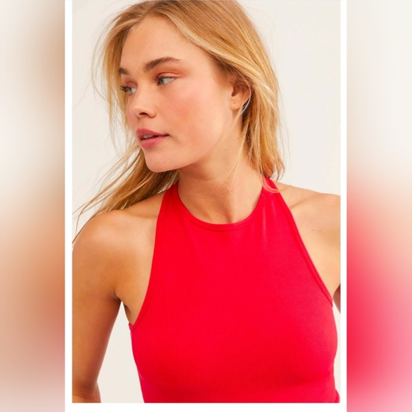 ‼️Last One‼️ Free People Ribbed Racerback Cami XS/S - Picture 1 of 3